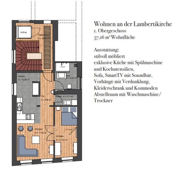 Wohnen Am Schlossplatz Oldenburg Pokój zdjęcie